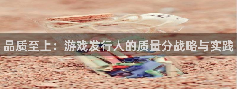 ag街机子书店：品质至上：游戏发行人的质量分战略与实践