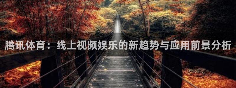 绿茵足球直播间：腾讯体育：线上视频娱乐的新趋势与应用前景分析